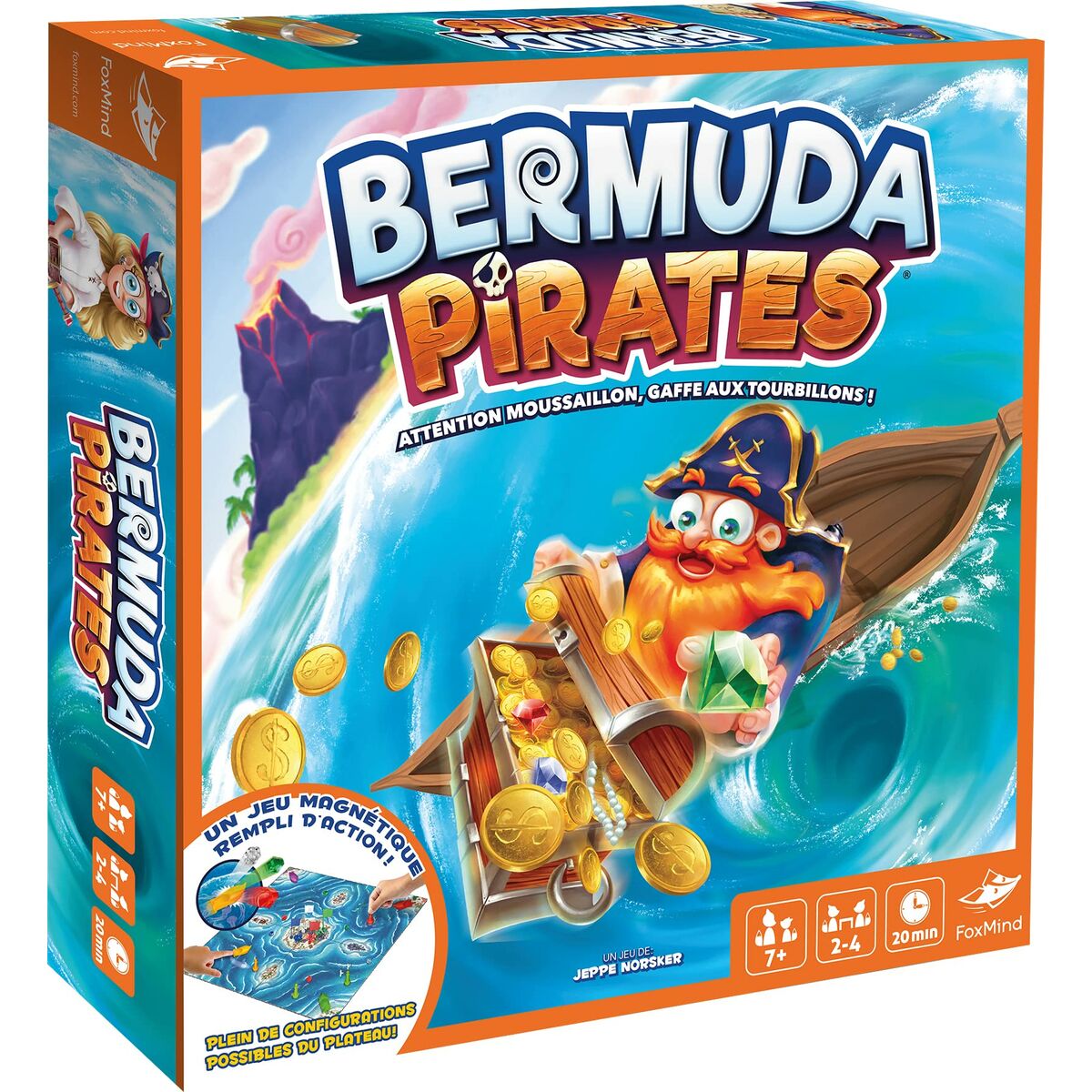 Sällskapsspel Asmodee Bermuda Pirates (FR) - 5