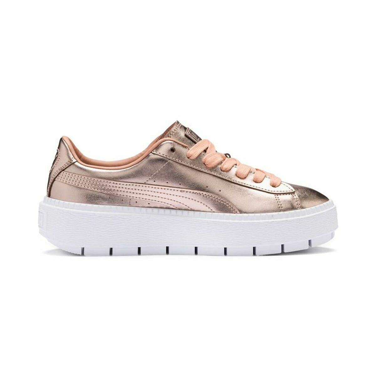 Casual Träningsskor Dam Puma Basket Platform Trace Luxe - 9