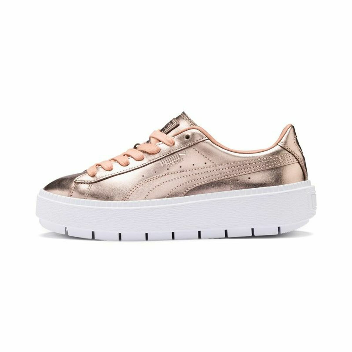 Casual Träningsskor Dam Puma Basket Platform Trace Luxe - 8