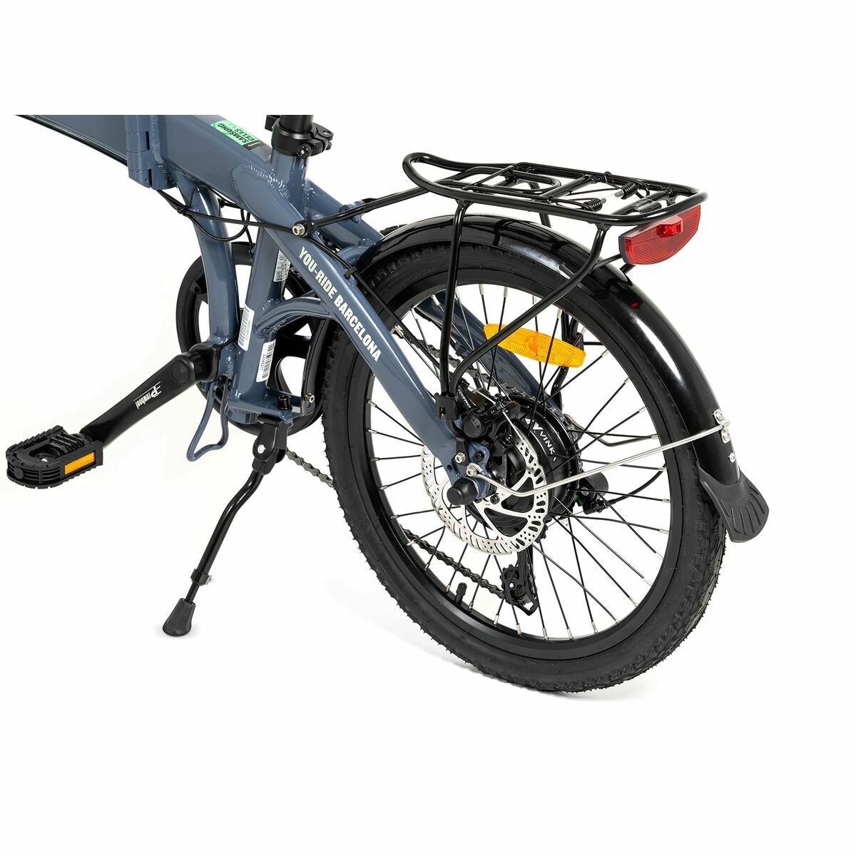 Elcykel Youin You-Ride Barcelona Blå 9600 mAh 20" 250 W - 3