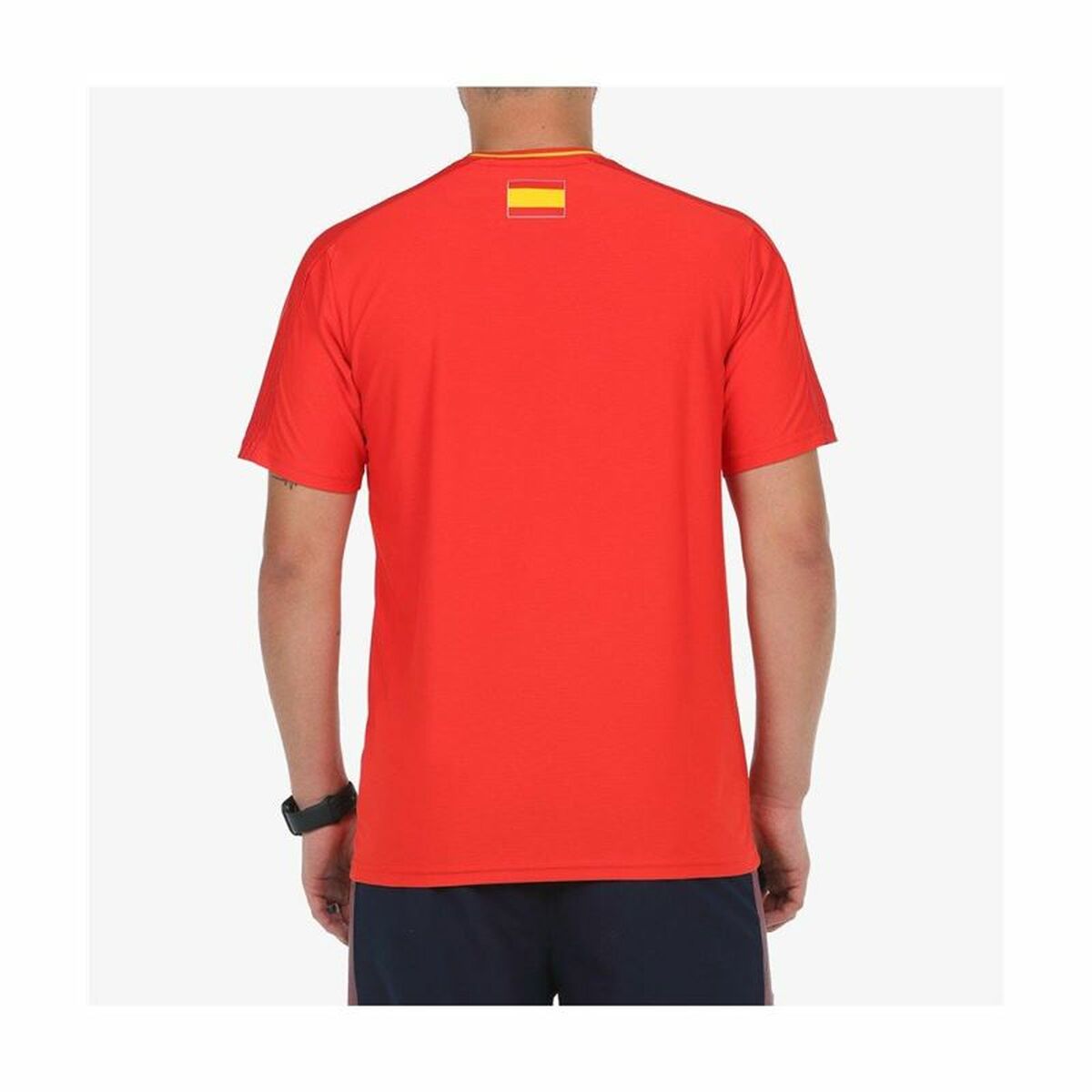 T-shirt med kortärm Herr Bullpadel Exudo  Röd - 2