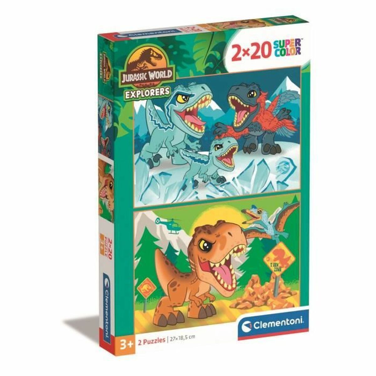 Pussel Clementoni Jurassic World (2 antal)