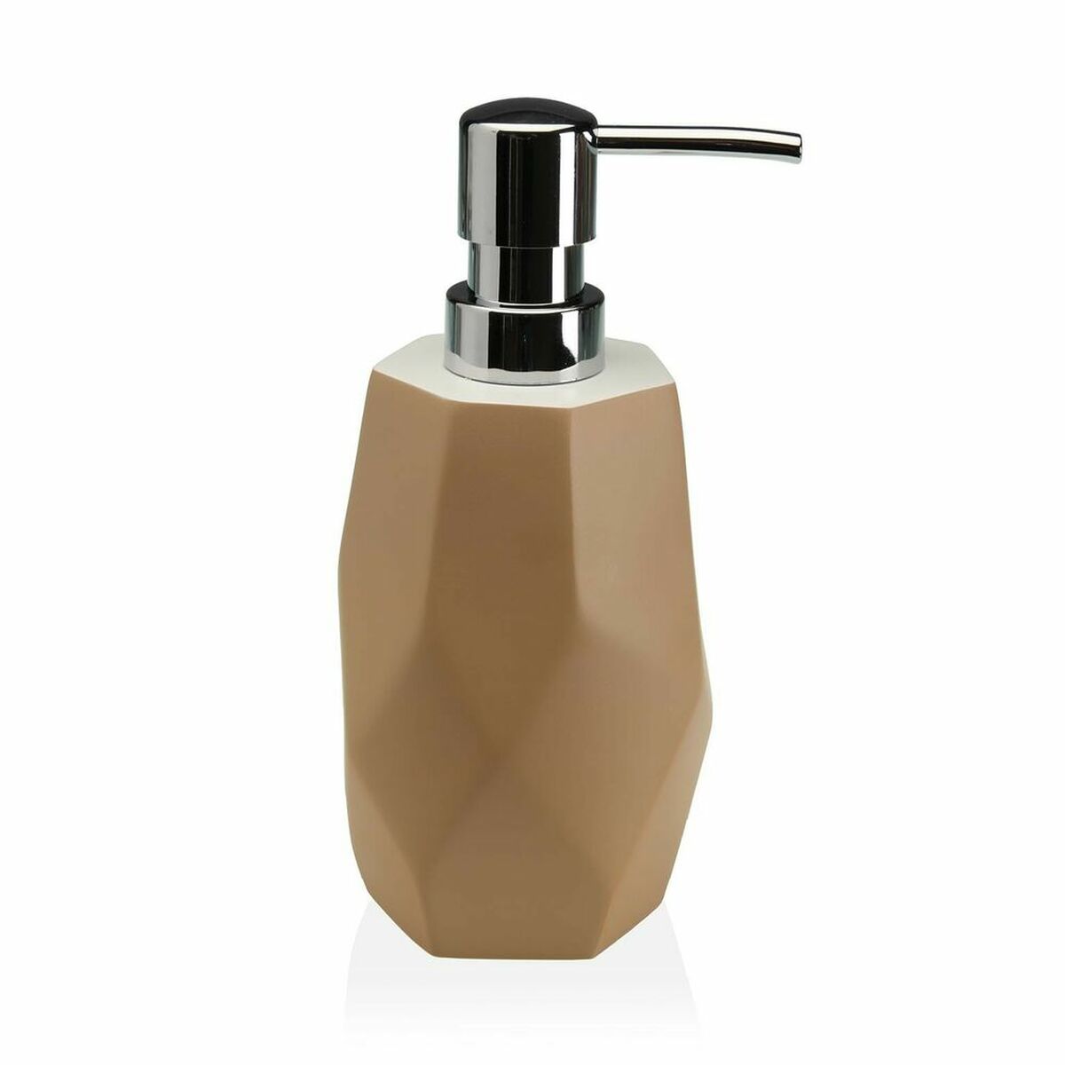 Tvåldispenser Versa Amanda Beige Plast Harts (8,2 x 21 x 8,2 cm) - 3