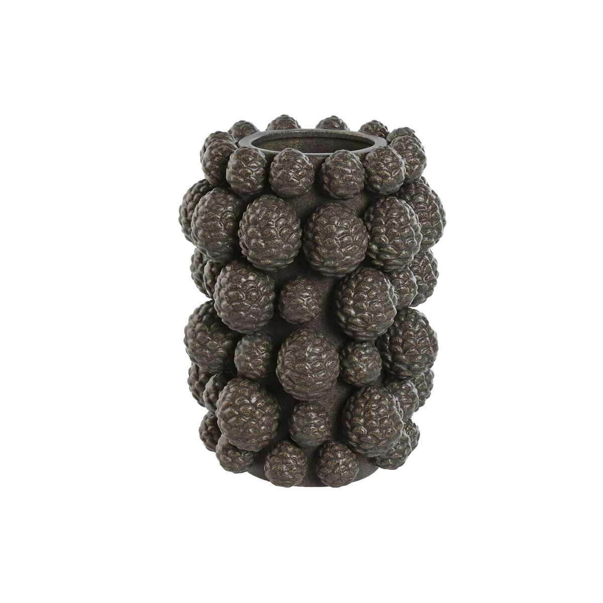 Vas Home ESPRIT Brun Stengods Ananas 25 x 25 x 31 cm