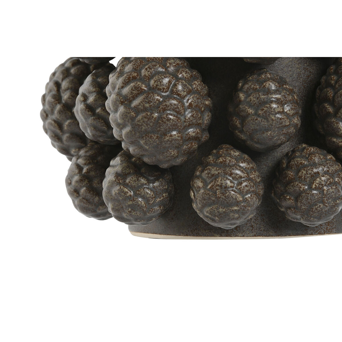 Vas Home ESPRIT Brun Stengods Ananas 25 x 25 x 31 cm - 2