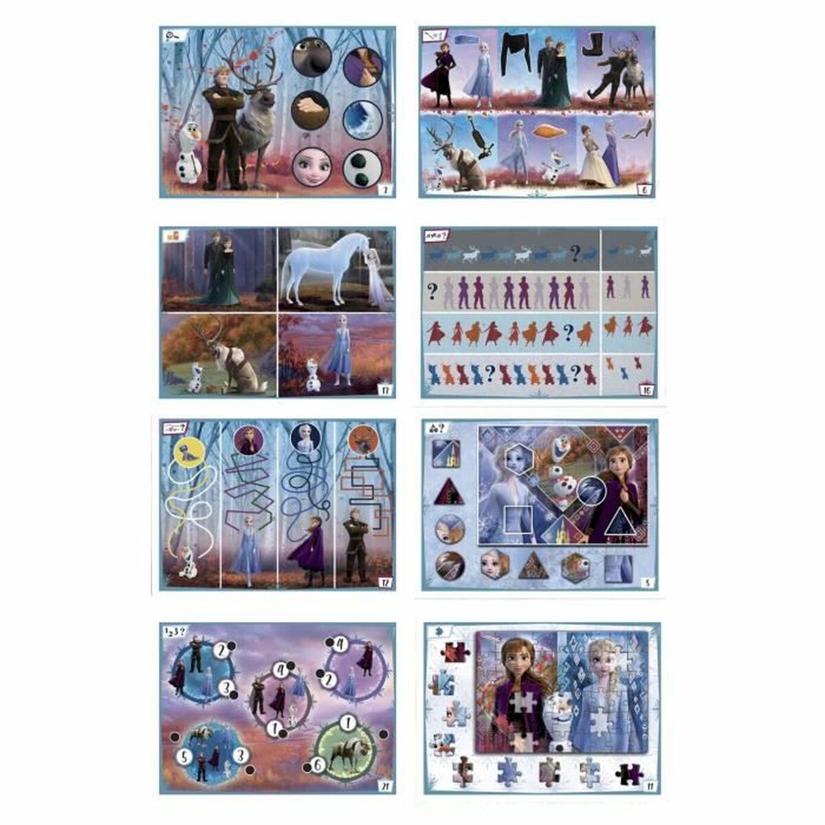 Pussel Clementoni Quizzy - Frozen - 3