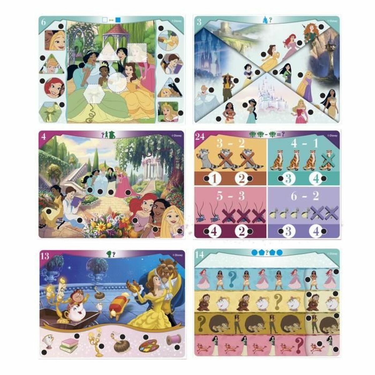 Pussel Clementoni Quizy - Princesa - 3