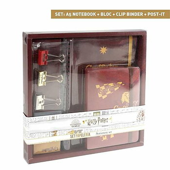 Brevpapper Set Harry Potter Röd