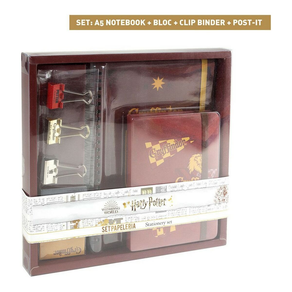 Brevpapper Set Harry Potter Röd - 2