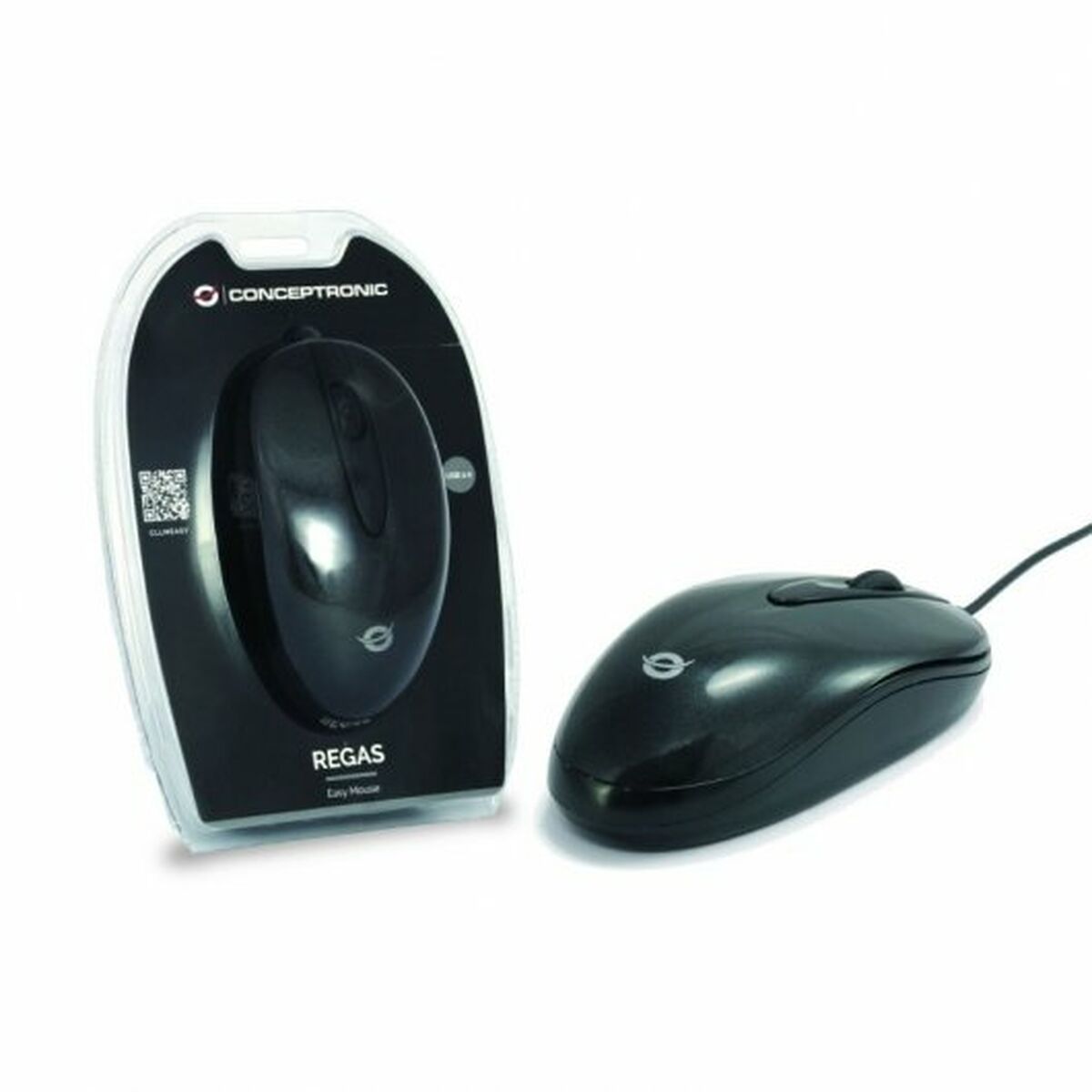 Mus Conceptronic CLLMEASY Grå Svart/Grå - 2