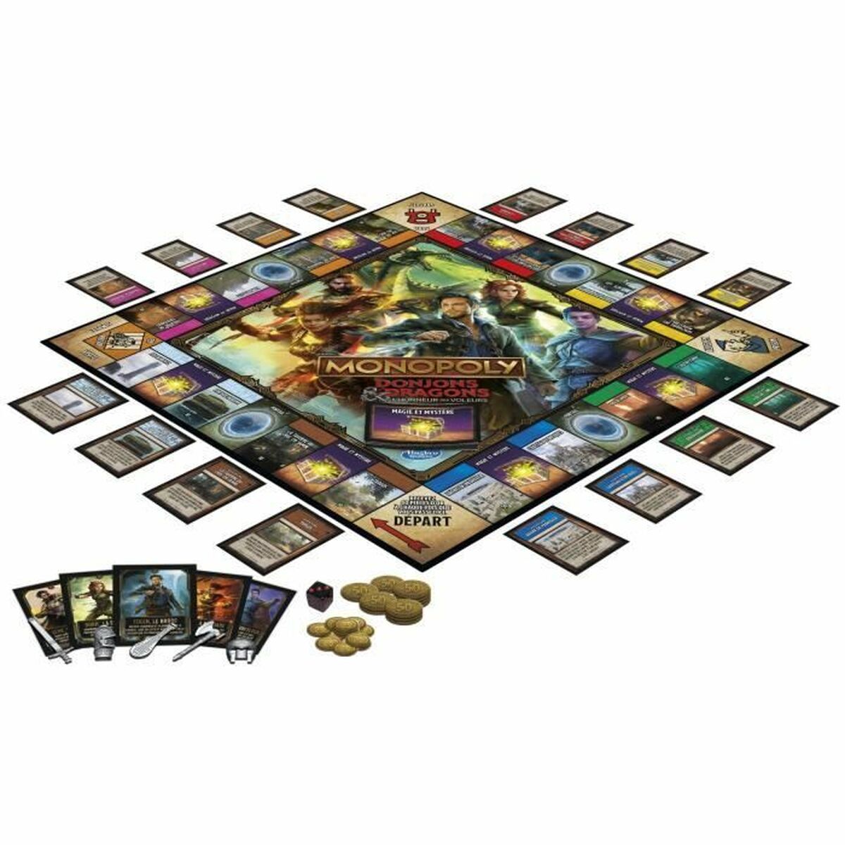 Sällskapsspel Monopoly Dungeons & Dragons (FR) - 6