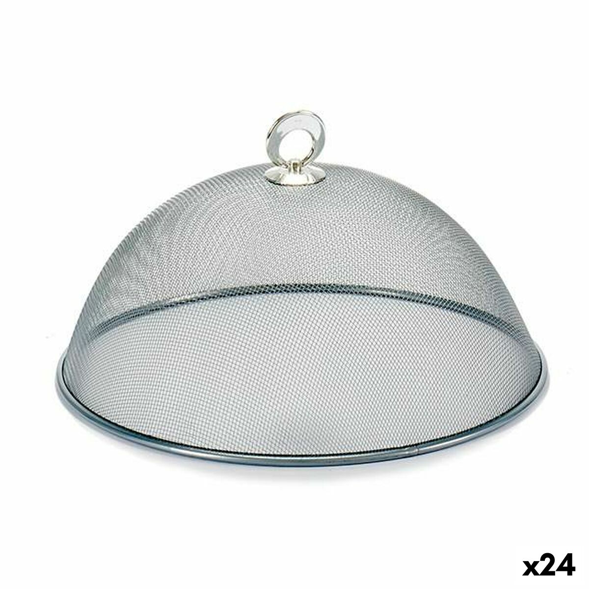 Omslag Kinvara Rostfritt stål Plast Ø 30 cm 30 x 12,3 x 30 cm (24 antal)