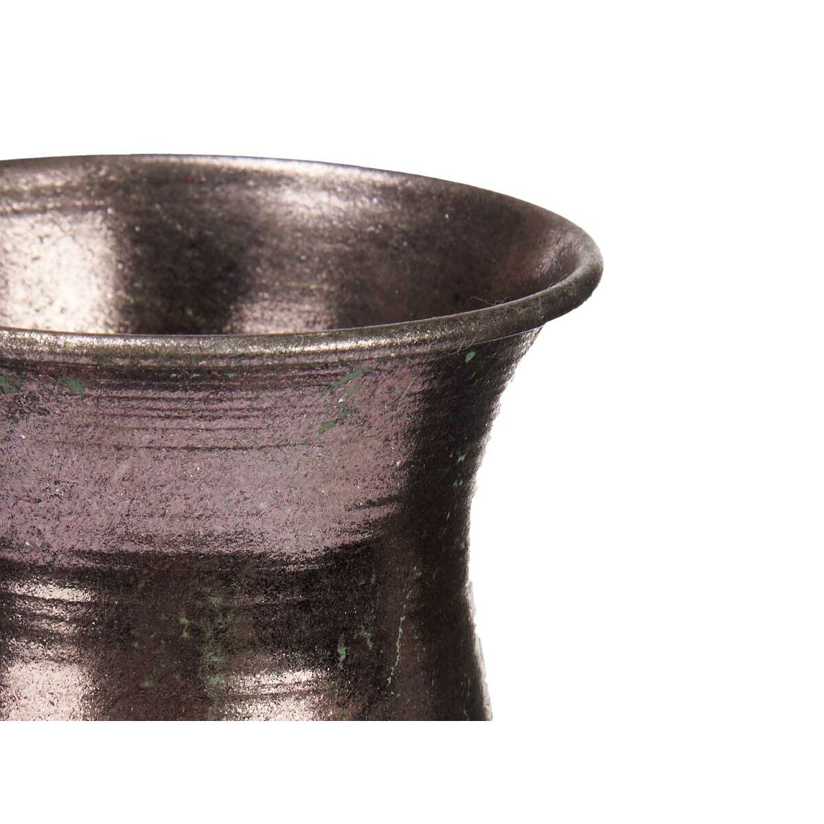Vas Silvrig Metall 16 x 42 x 16 cm (4 antal) Med relief - 2