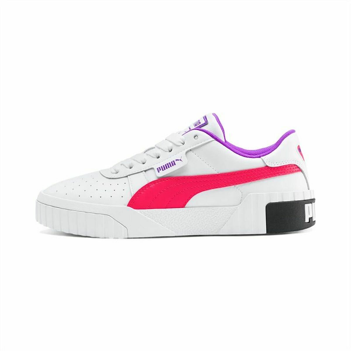 Gymnastiksko, Dam Puma Cali Chase Vit - 8