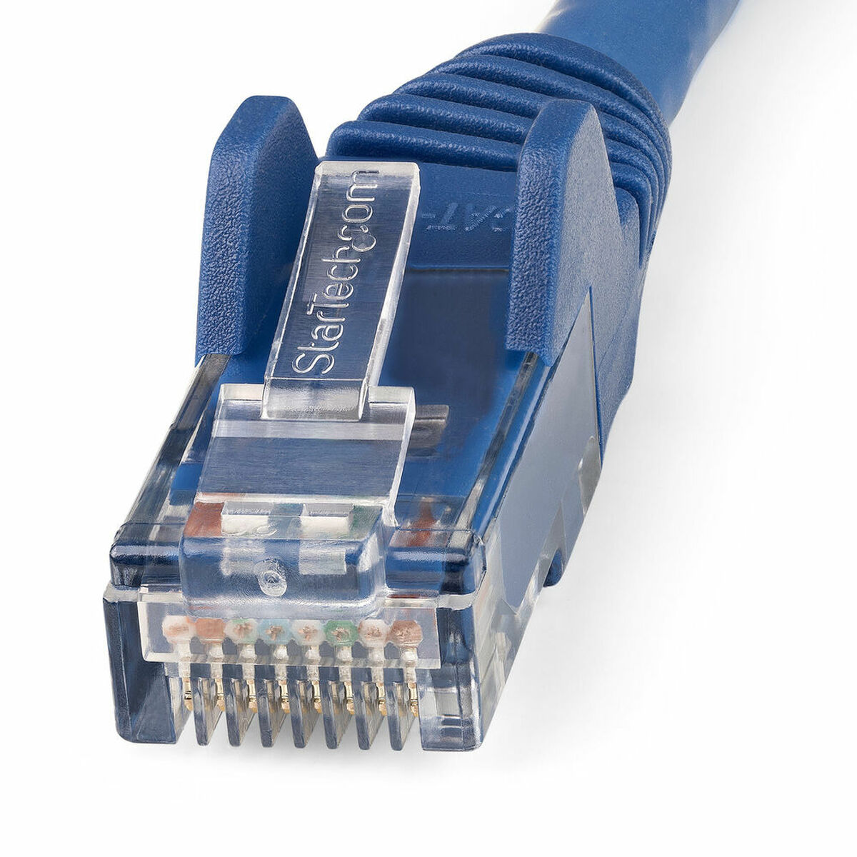 Nätkabel UTP Styv Kategori 6 Startech N6LPATCH2MBL 2 m 2 m Blå - 4