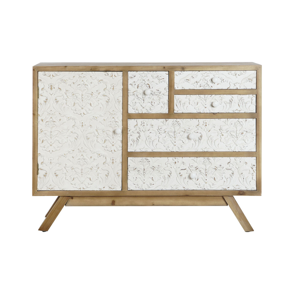 Byrå DKD Home Decor 106 x 38 x 78,5 cm Gran Arab Trä MDF - 6