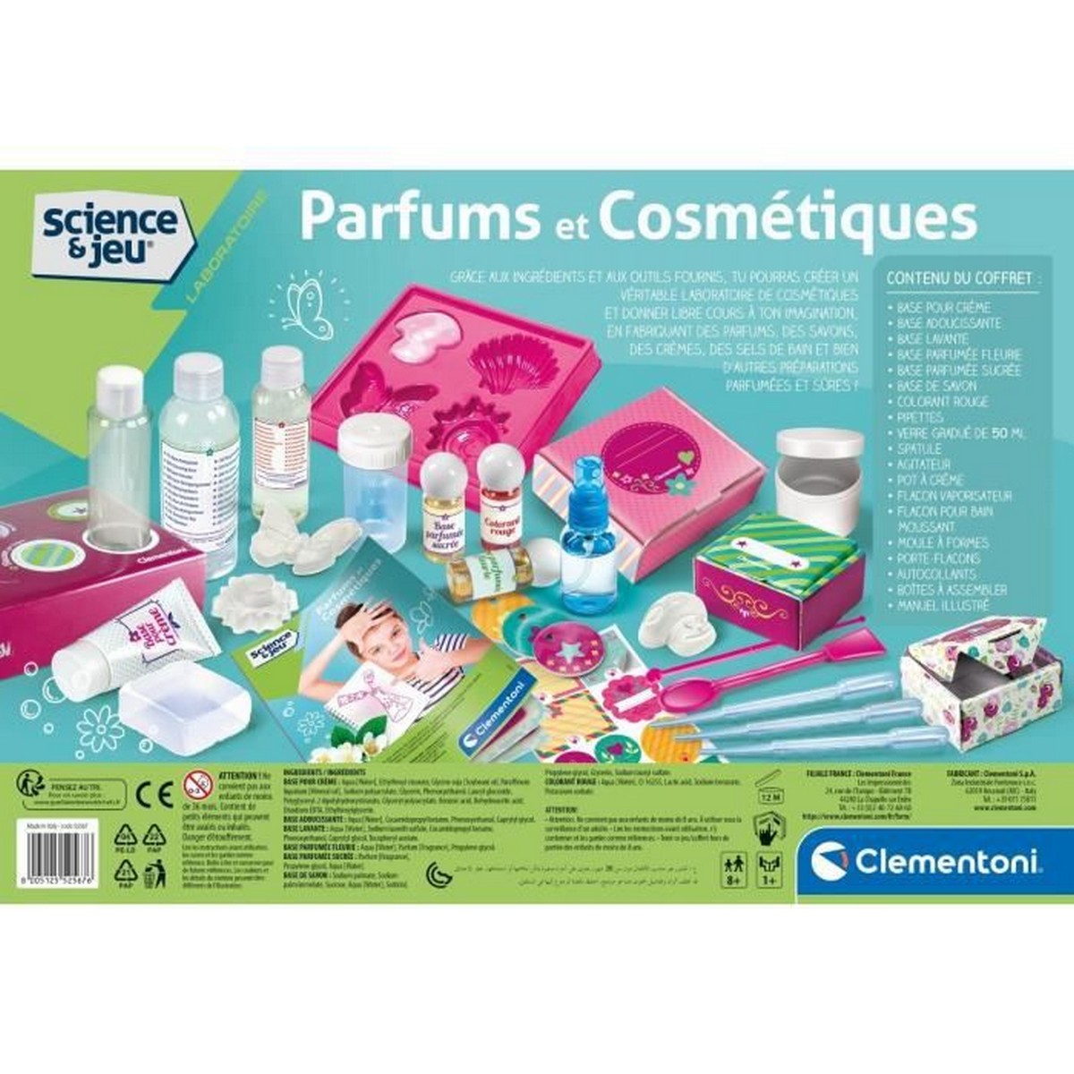 Vetenskapsspel Clementoni Franska Parfym Kosmetika 52567 - 2