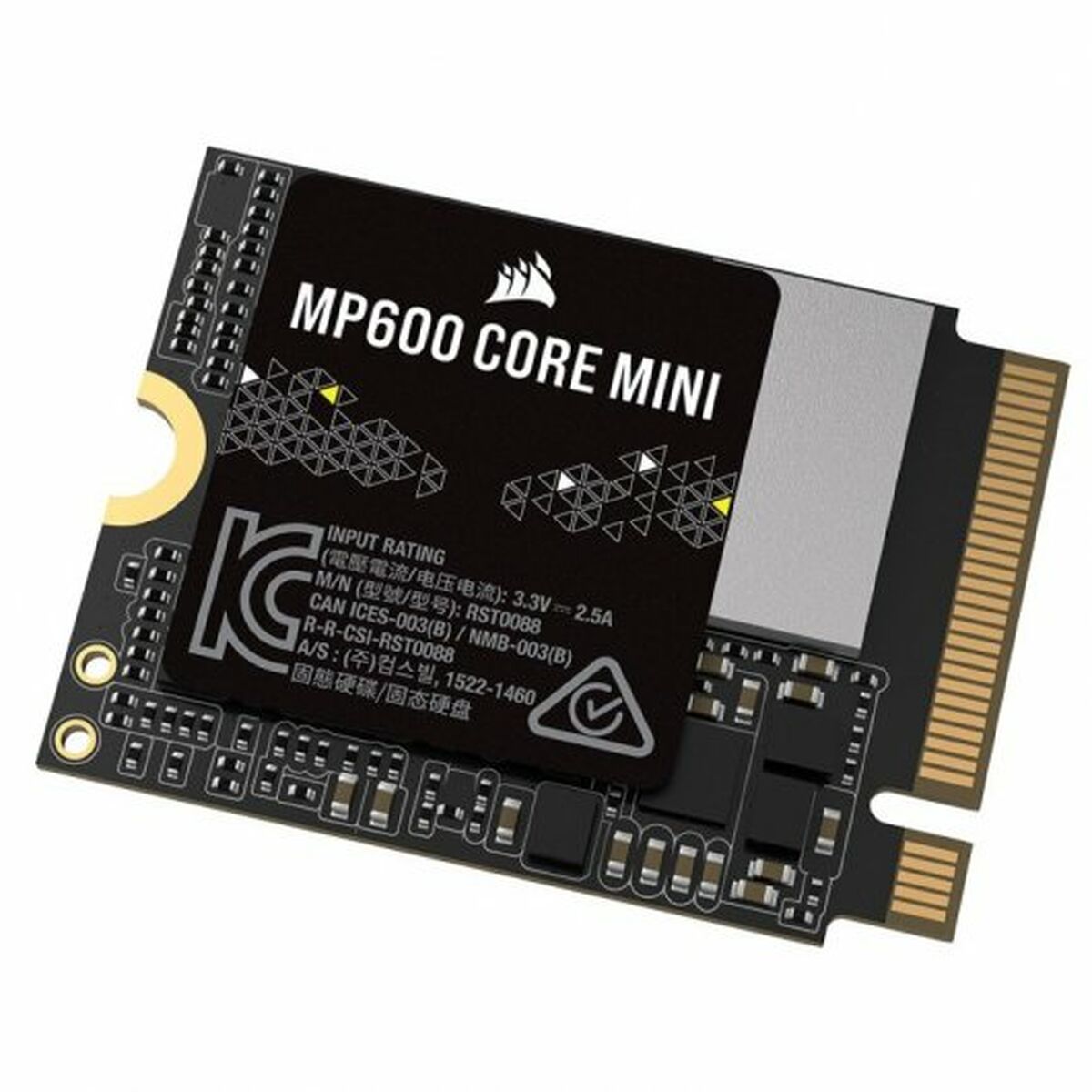 Hårddisk Corsair Force MP600 CORE MINI 2 TB 2 TB SSD - 9