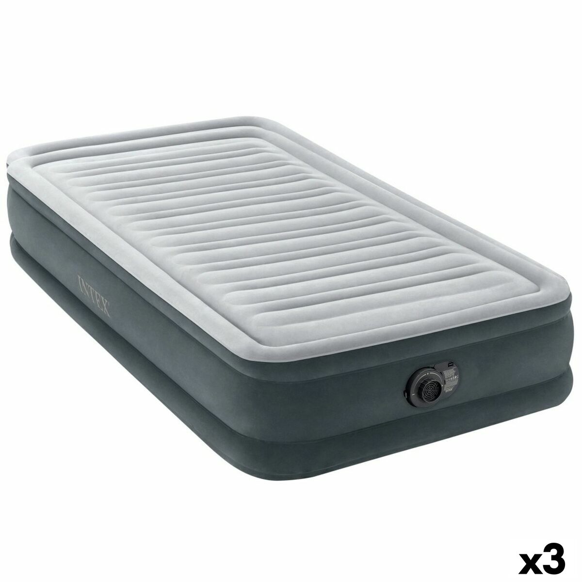 Uppblåsbar madrass Intex 99 x 33 x 191 cm - 3