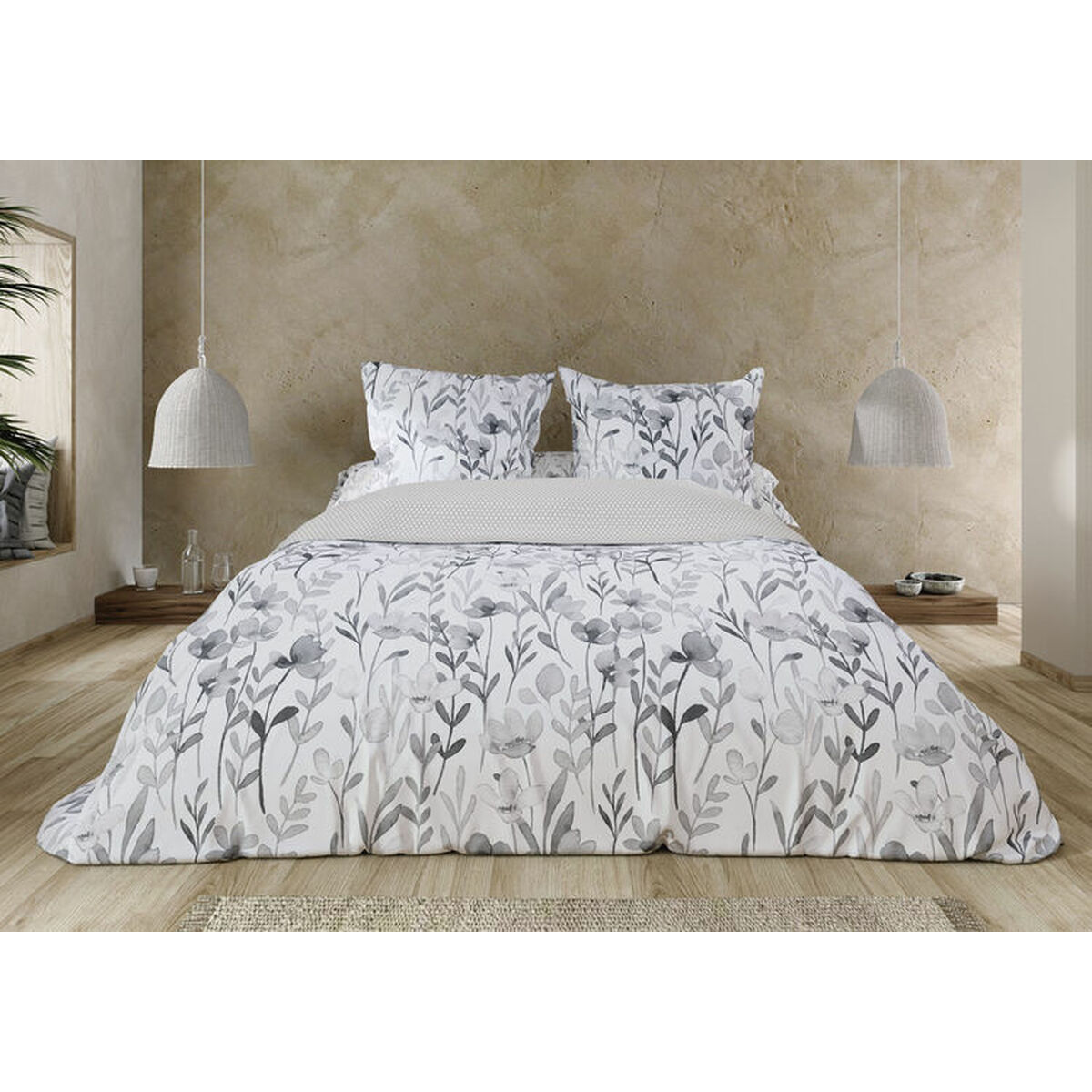Täckslagsset Pierre Cardin FANY Grå Säng 90 3 Delar - 2