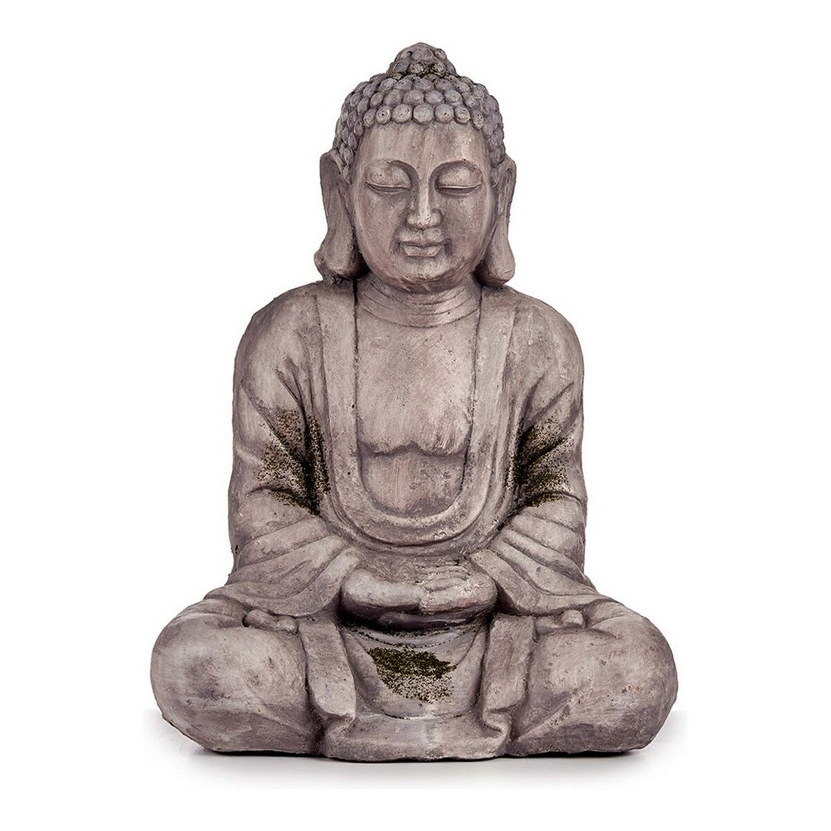 Dekorativ Trädgårdsfigur Ibergarden Grå Polyresin 25 x 57 x 42,5 cm Buddha - 2
