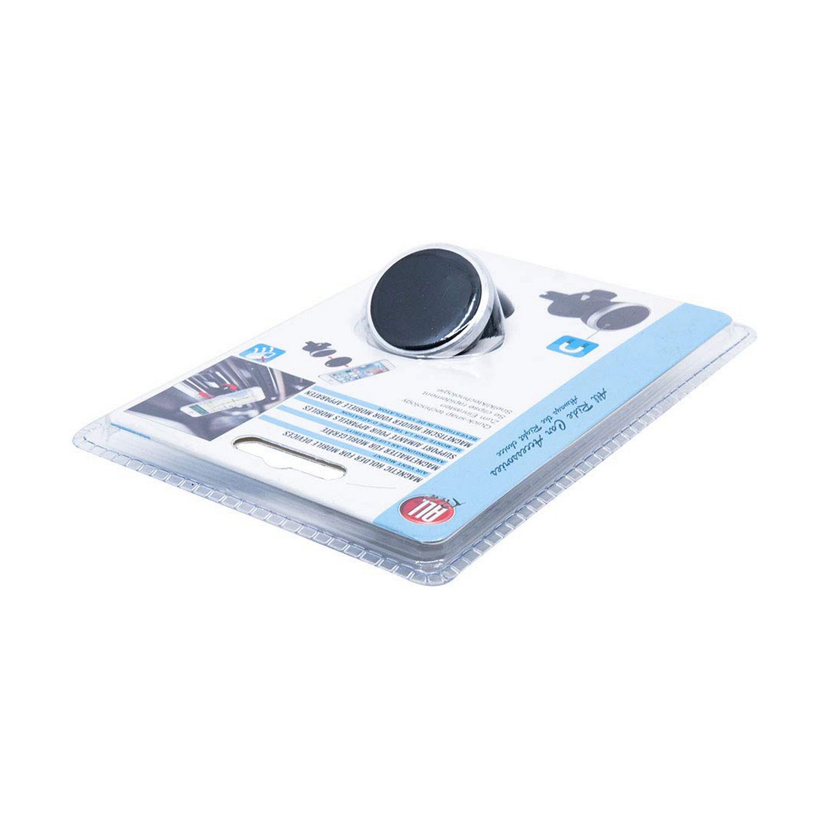 Bilhållare All Ride Universal Magnetic Ø 3,5 x 5 cm - 2