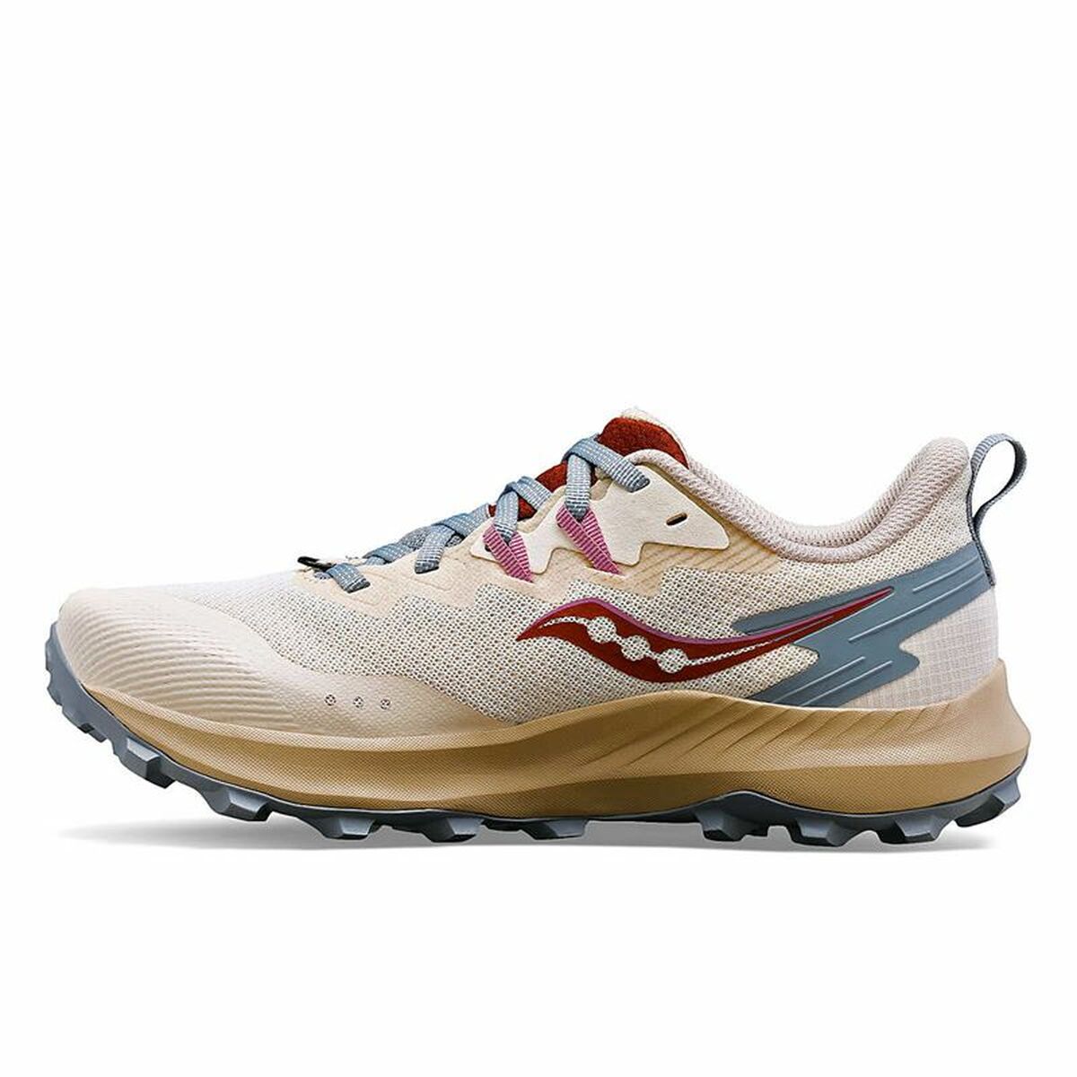 Gymnastiksko, Dam Saucony Peregrine 14 Beige - 2