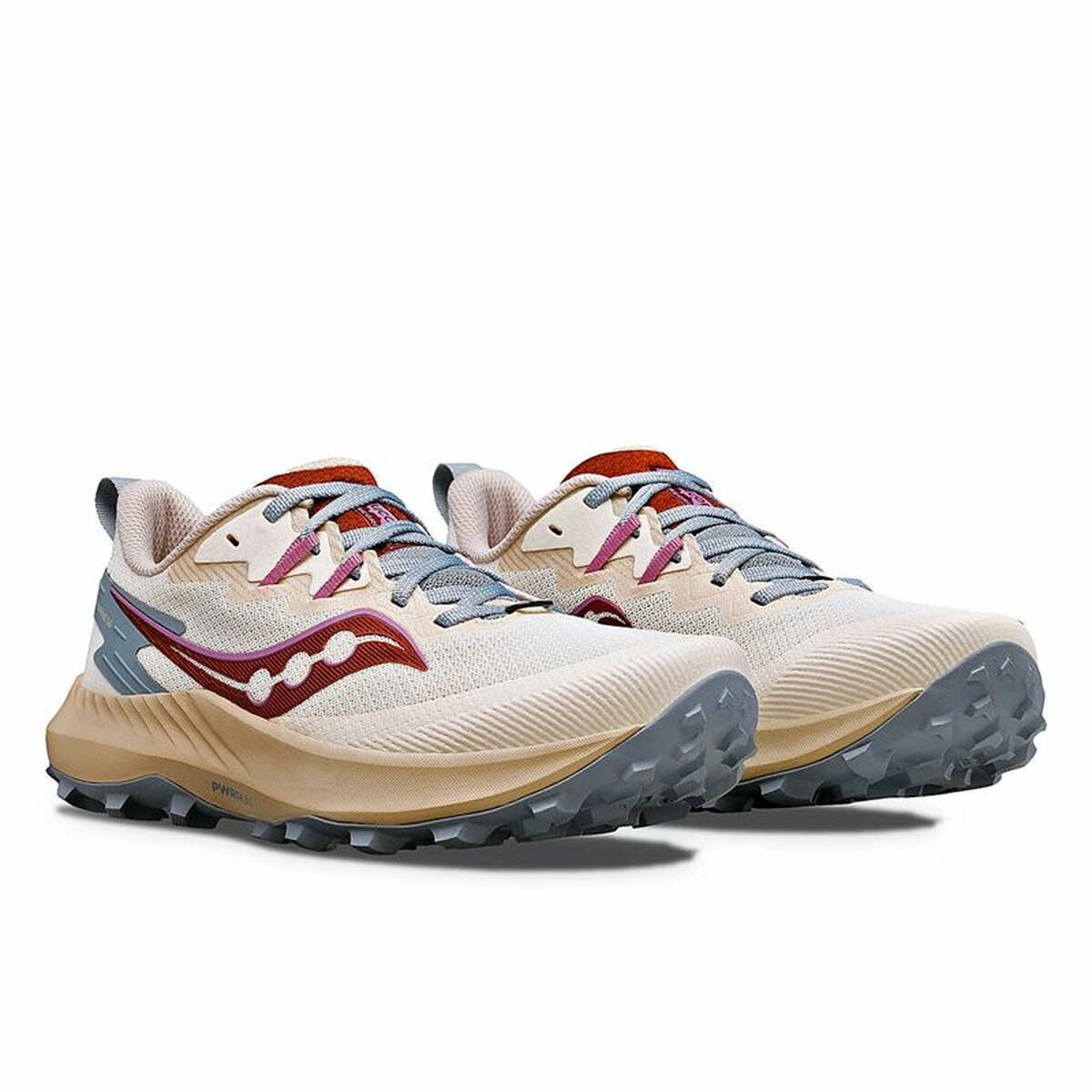 Gymnastiksko, Dam Saucony Peregrine 14 Beige - 5