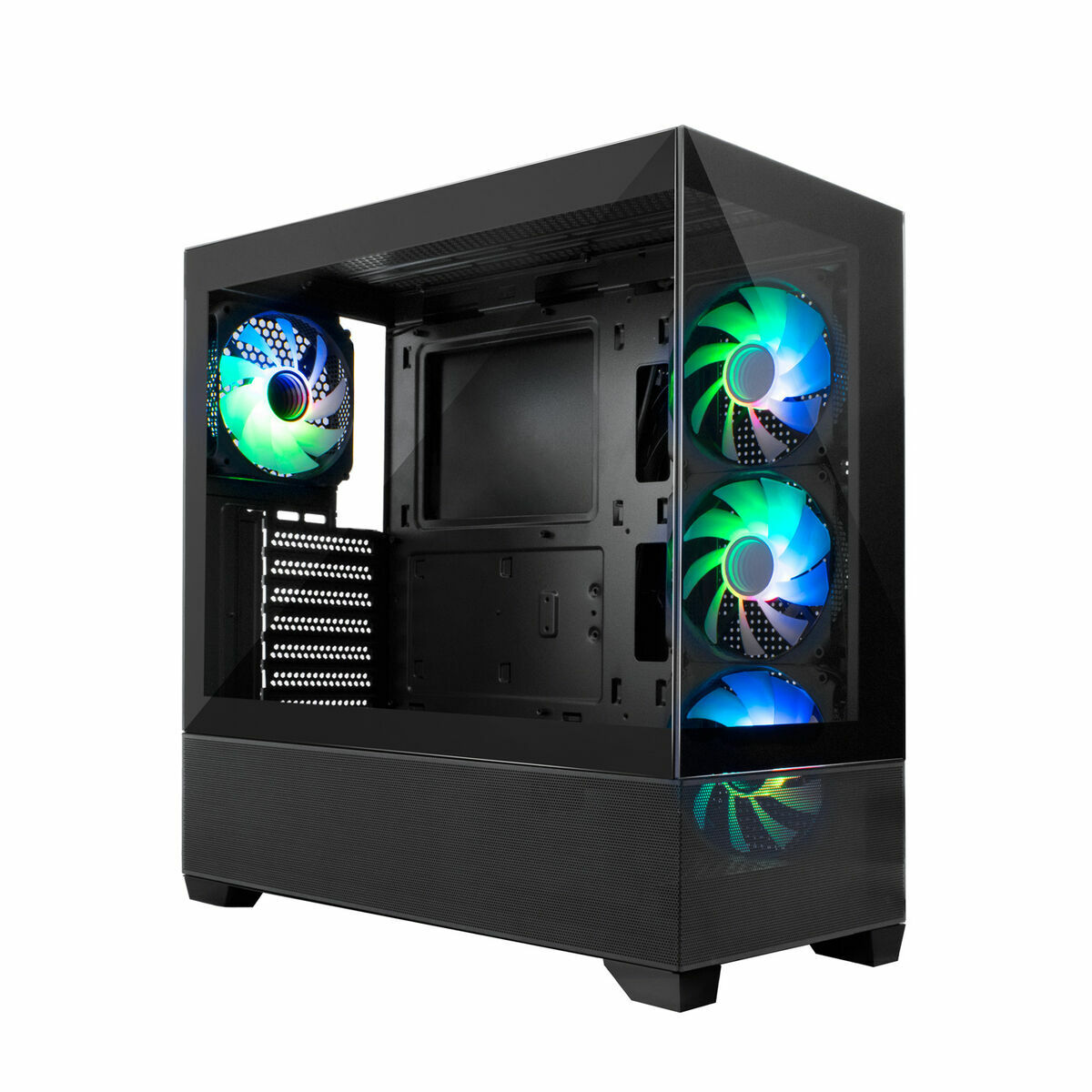 ATX Semitorn CoolBox COO-CHA-GA250-0 Svart Tower - 2
