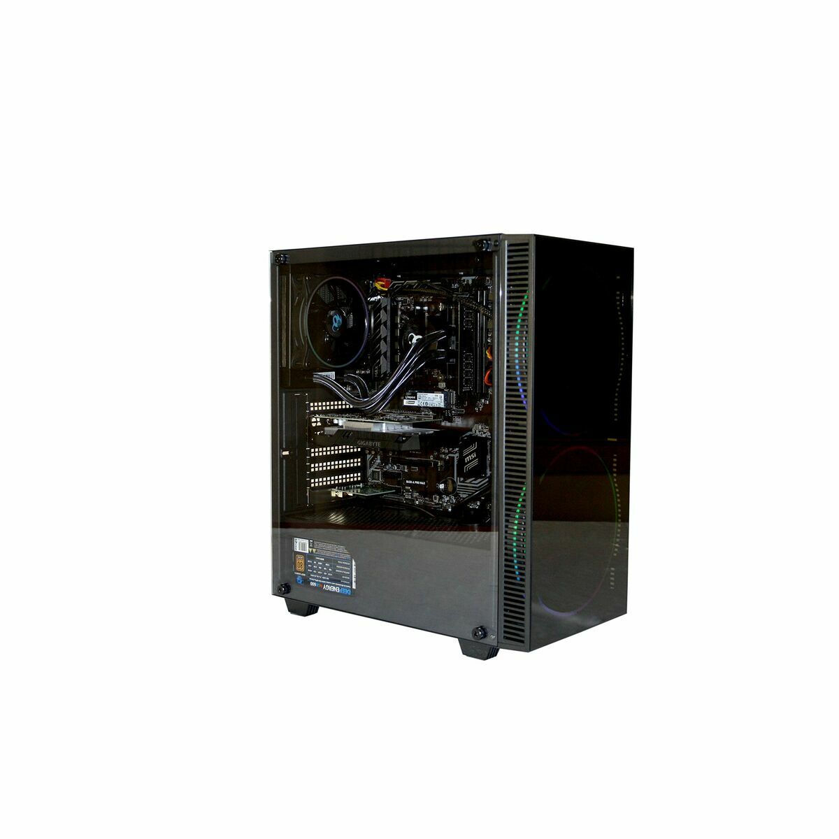 ATX Semitorn CoolBox COO-CHA-GA250-0 Svart Tower - 3