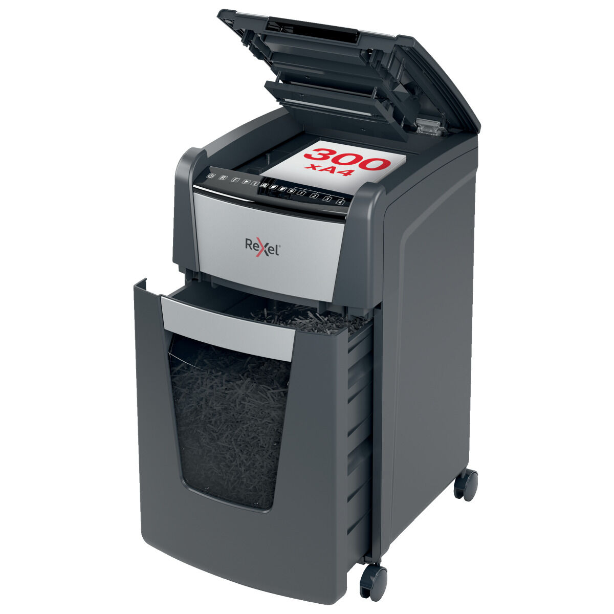 Dokumentförstörare Rexel Optimum Auto+ 300X 60 L - 3