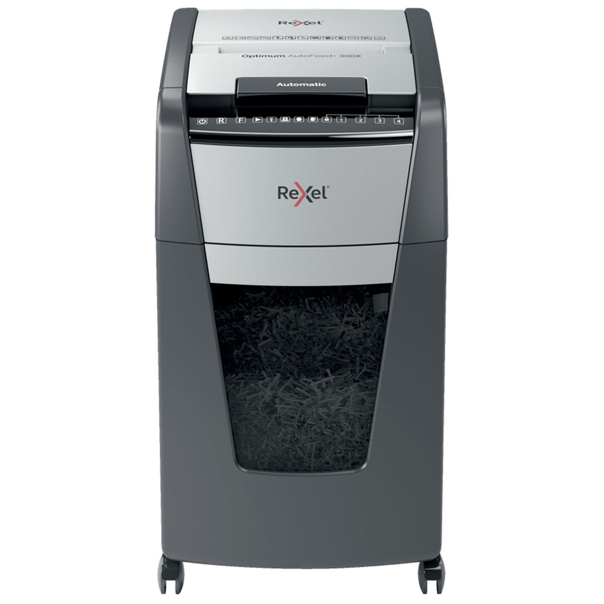 Dokumentförstörare Rexel Optimum Auto+ 300X 60 L