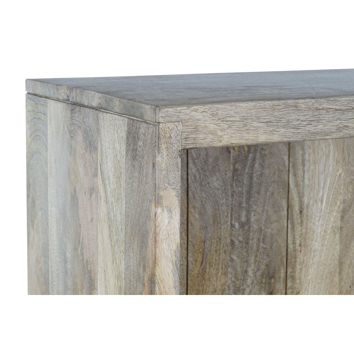 Skänk DKD Home Decor Svart Naturell Mangoträ 70 x 35 x 185 cm 70 x 35 x 184 cm - 6