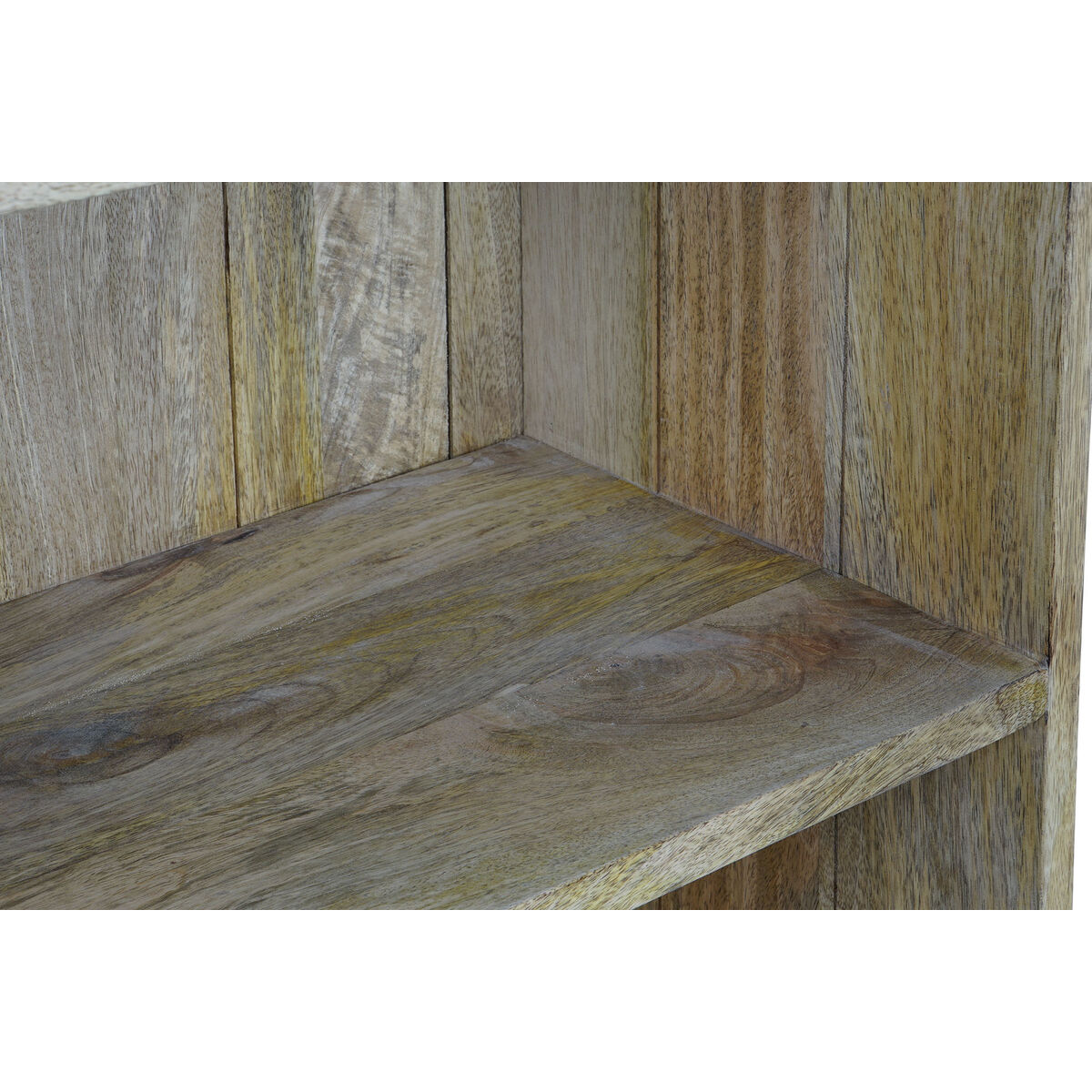 Skänk DKD Home Decor Svart Naturell Mangoträ 70 x 35 x 185 cm 70 x 35 x 184 cm - 5