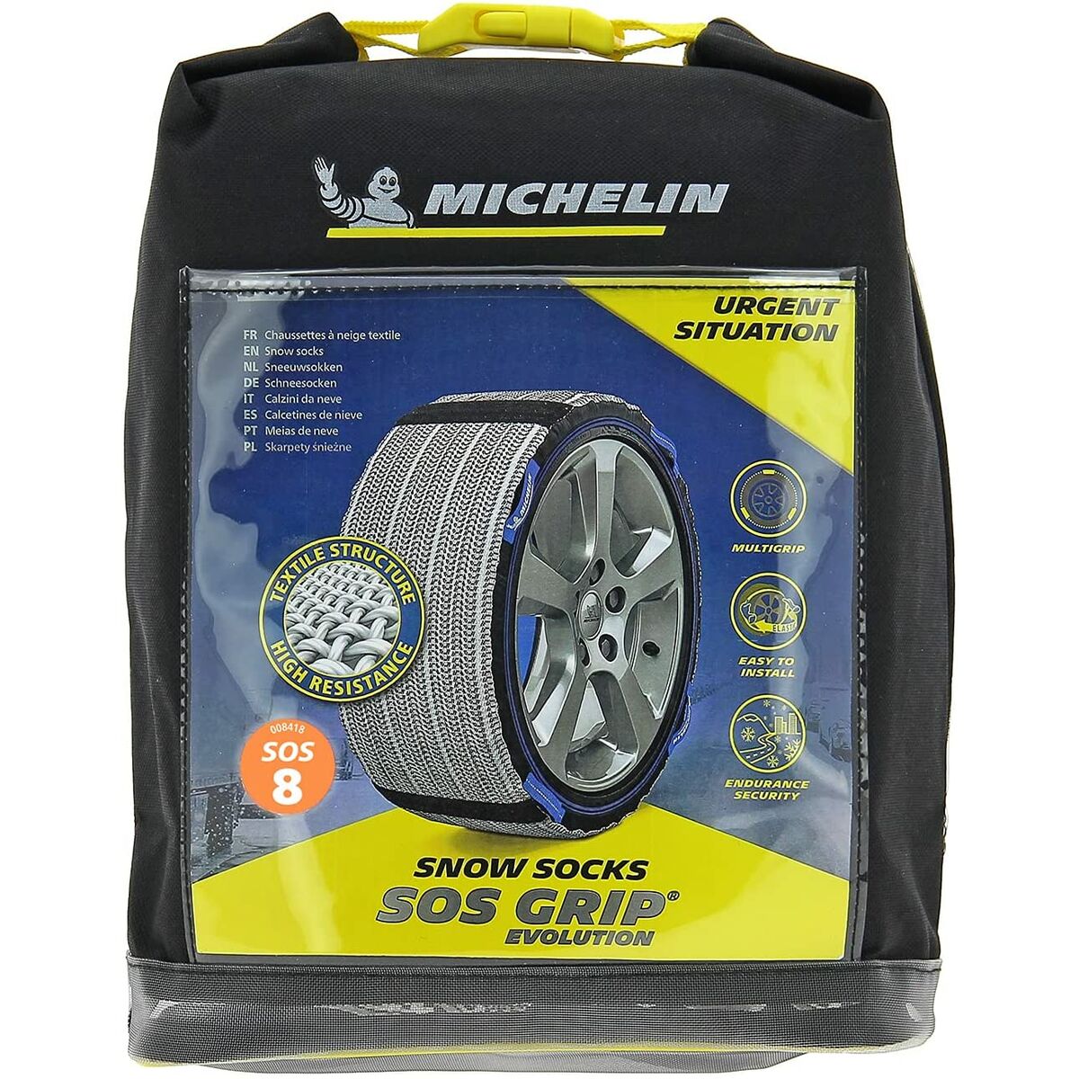 Snökedjor för bilen Michelin SOS GRIP EVO 8 - 4