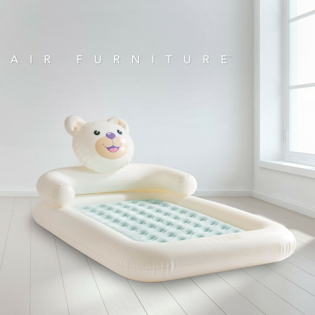 Uppblåsbar madrass Intex Junior Björn 114 x 10 x 178 cm 3 antal - 3