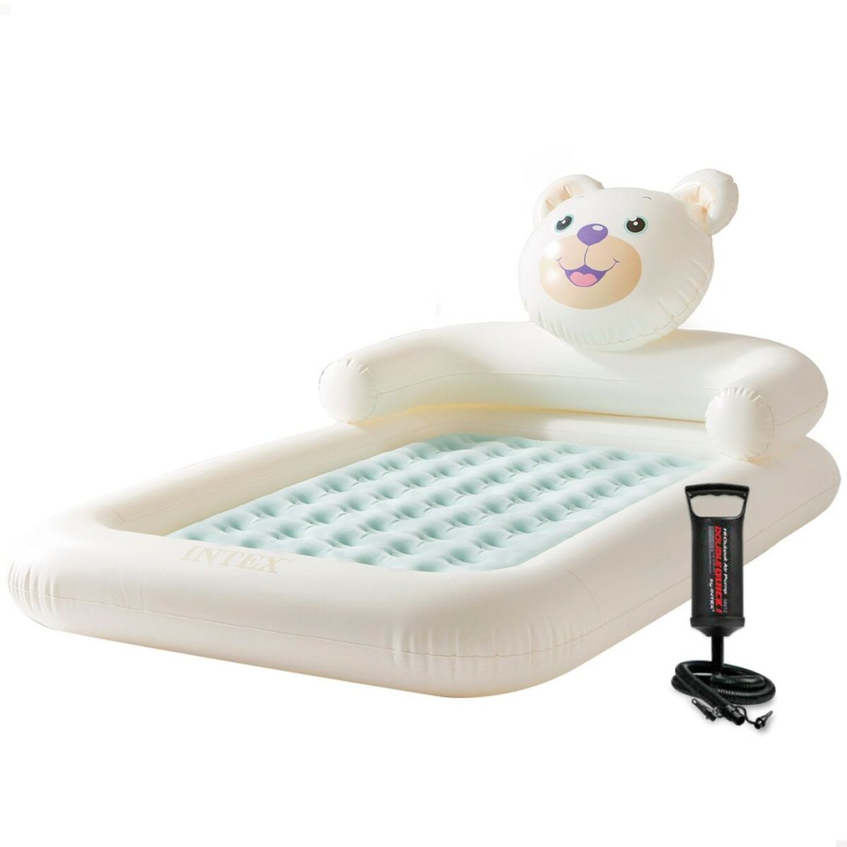 Uppblåsbar madrass Intex Junior Björn 114 x 10 x 178 cm 3 antal - 9
