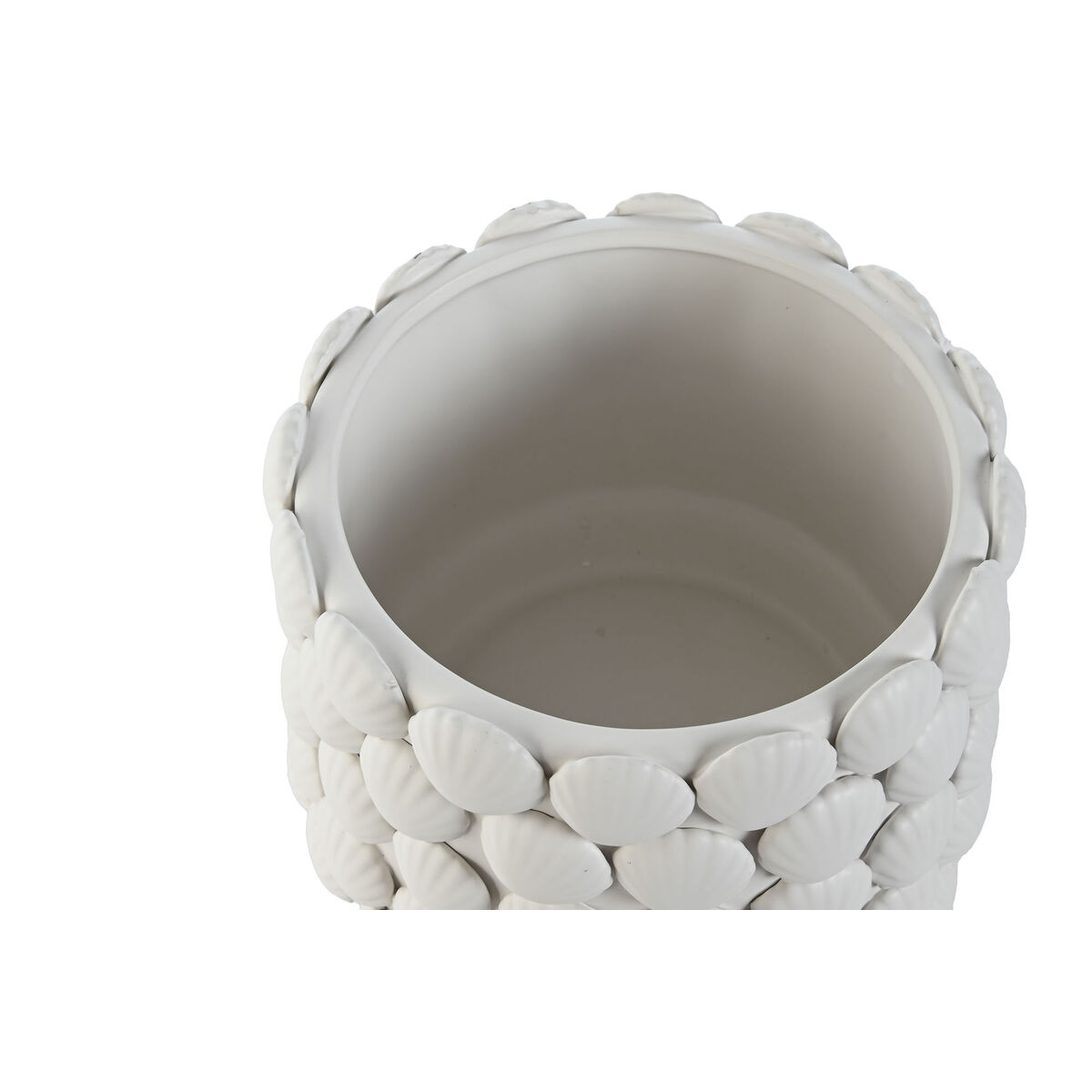 Vas Home ESPRIT Vit Stengods Medelhavs 22 X 22 X 17,5 cm - 2