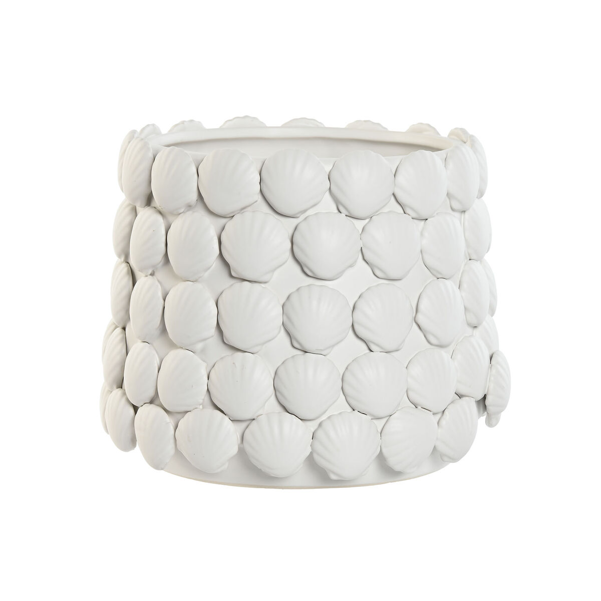 Vas Home ESPRIT Vit Stengods Medelhavs 22 X 22 X 17,5 cm