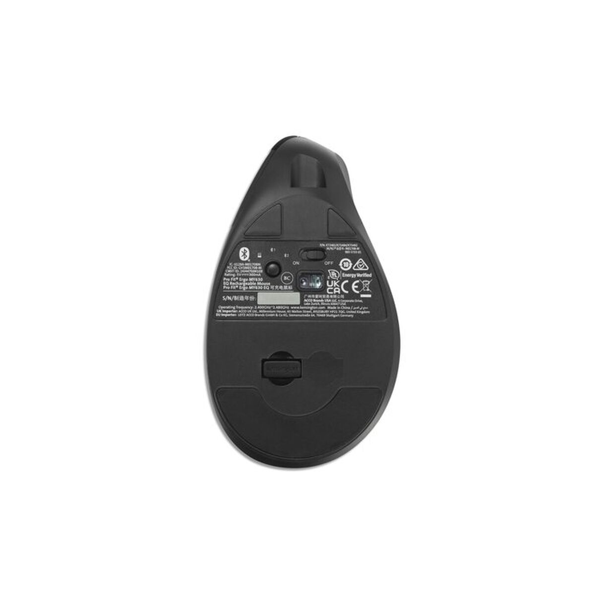 Trådlös Mus Kensington MY630 Svart 2400 dpi - 3