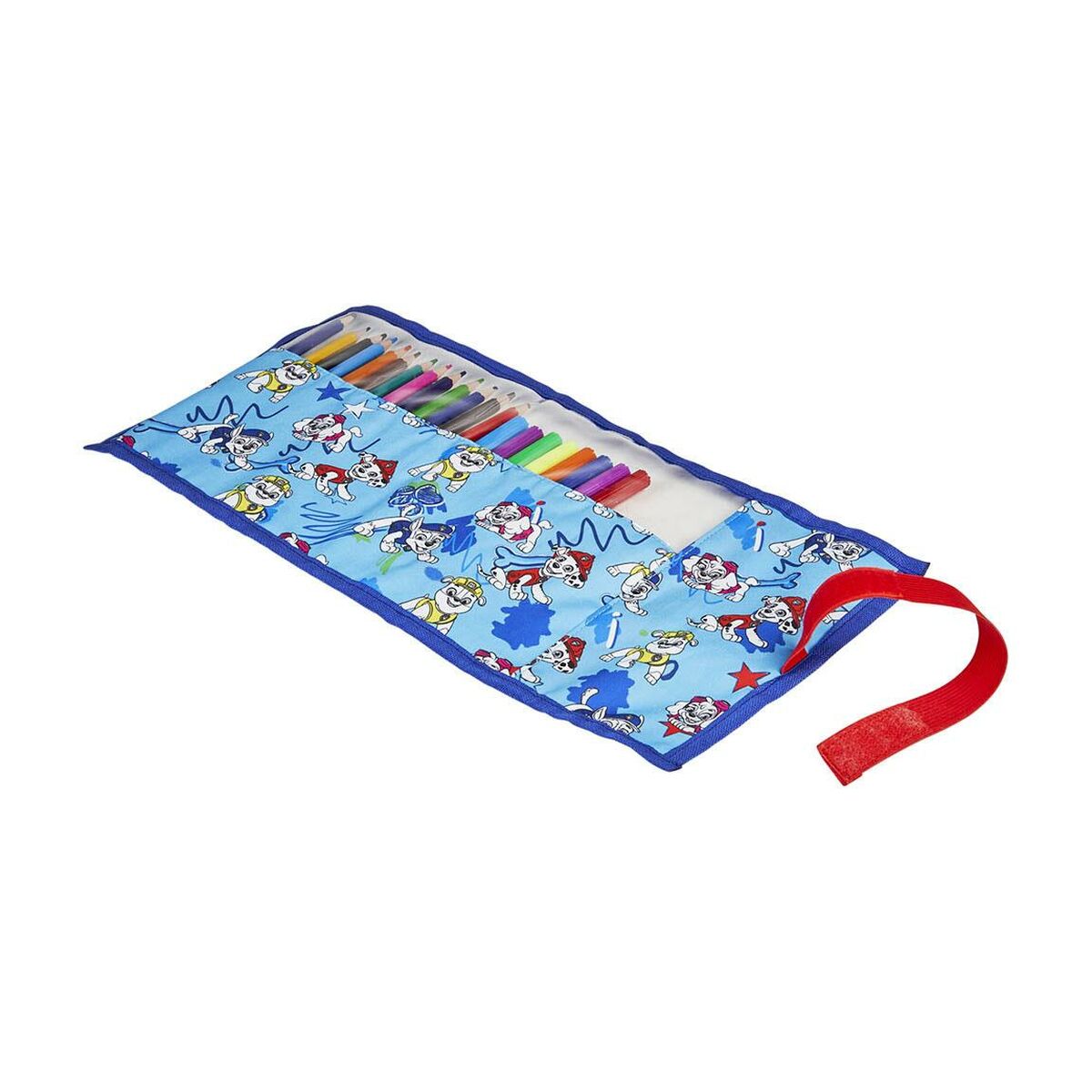 Pennfodral med tillbehör The Paw Patrol Blå (22 pcs) - 2