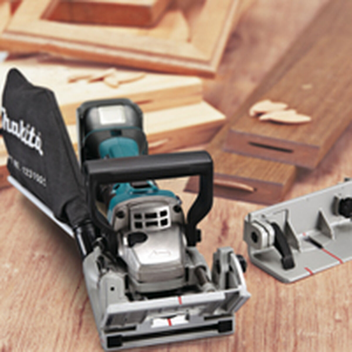Elektrisk snickarhyvel Makita DPJ180Z 18 V - 4