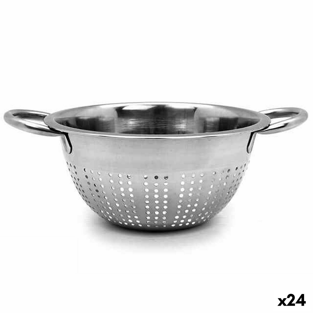 Torkställ Kinvara Silvrig Silver Rostfritt stål Ø 21 cm 20 x 10,5 x 20 cm 28,5 x 10,5 x 21 cm (24 antal)