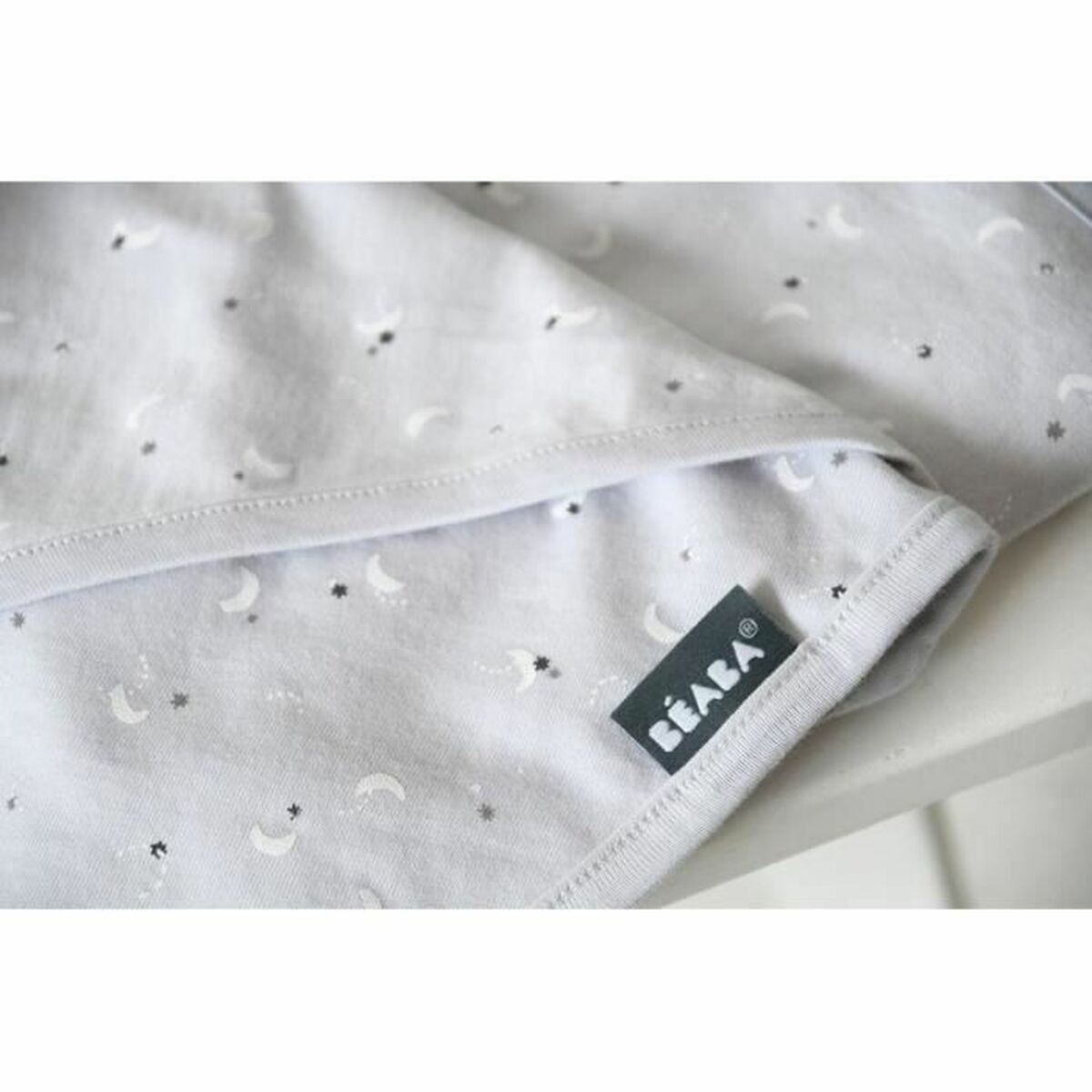 Bebisfilt Béaba Moon & Stars Grå - 3