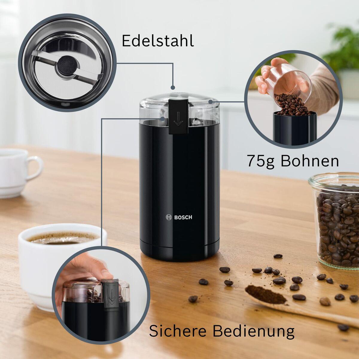 Elektrisk kvarn BOSCH TSM6A013B - 7