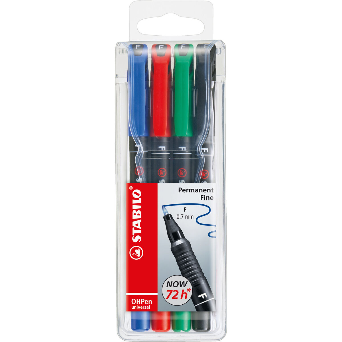 Tuschpennor Stabilo Oh Pen Multicolour 0,7 mm (5 antal) - 2
