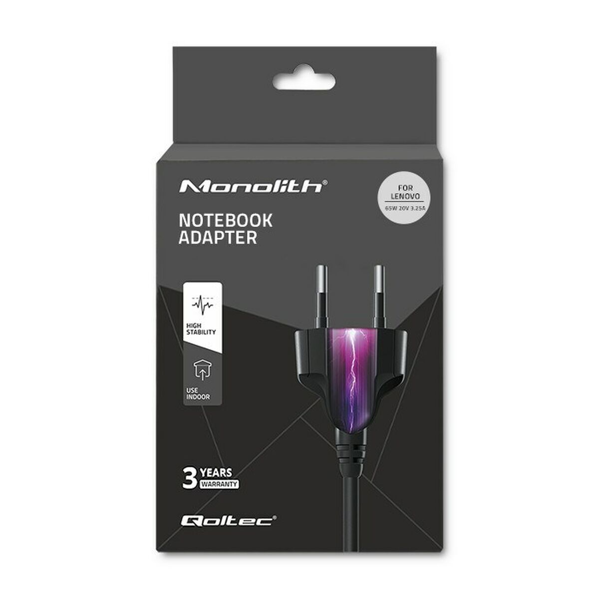 Laptopladdare Qoltec 50053 65 W - 8