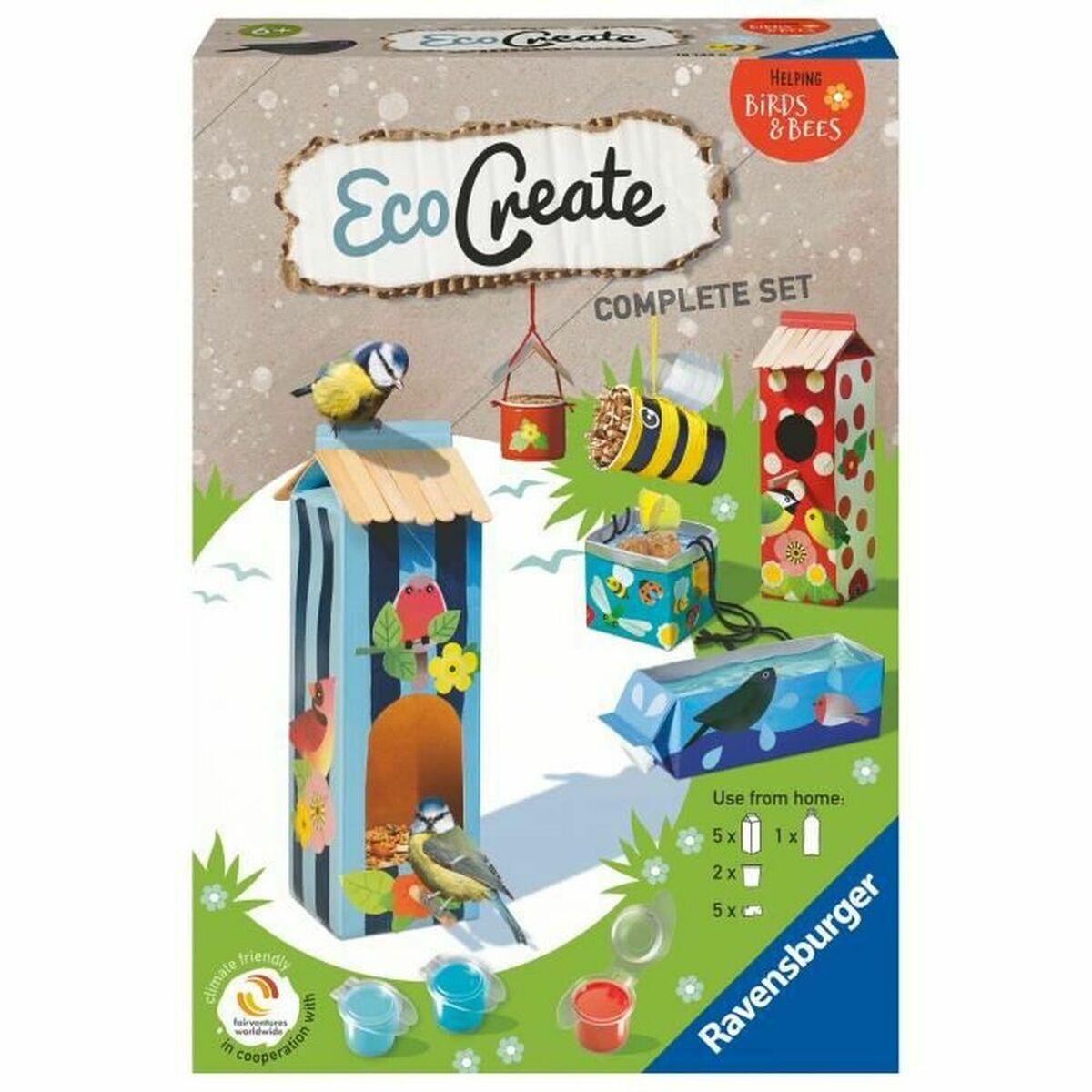 Craft Game Ravensburger EcoCreate Midi Fågelmatare - 4