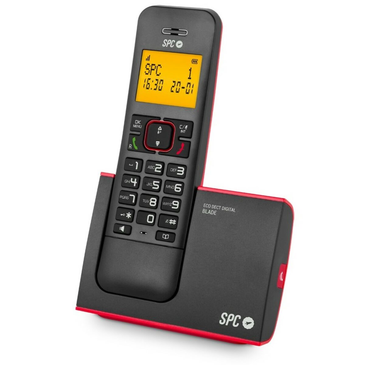 Trådlös Telefon SPC 7290RC1 BLADE Röd