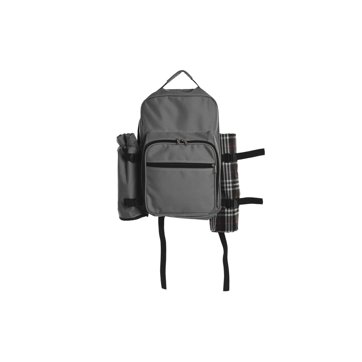 Picknick set DKD Home Decor 28,5 x 20 x 39 cm Mörkgrå - 13